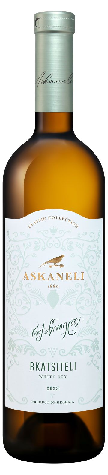Вино Askaneli Brothers Rkatsiteli белое сухое Грузия, 0,75 л