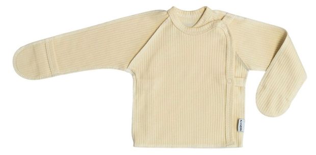 Распашонка для новорожденных Амелли бежевая, размер 62