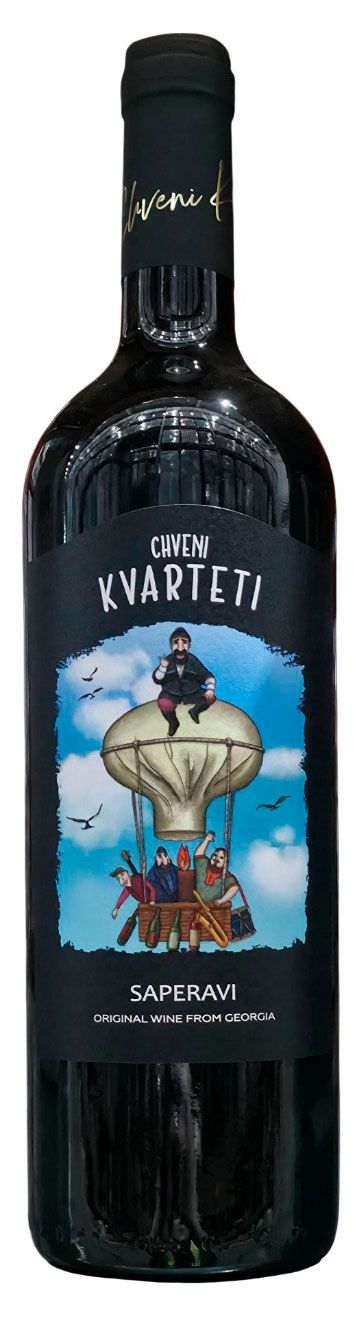 Вино Chveni Kvarteti Саперави красное сухое Грузия, 0,75 л