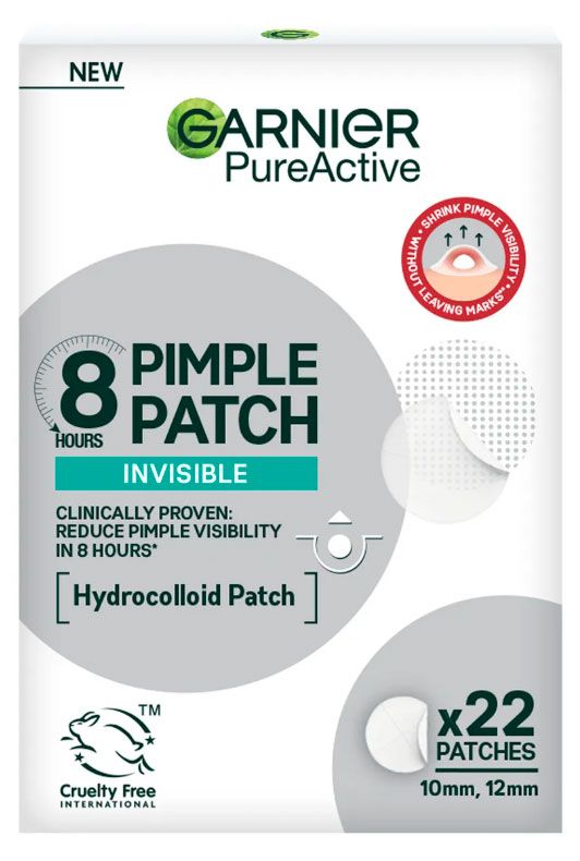 Патчи от прыщей Garnier Невидимые Pimple Patches, 22 шт