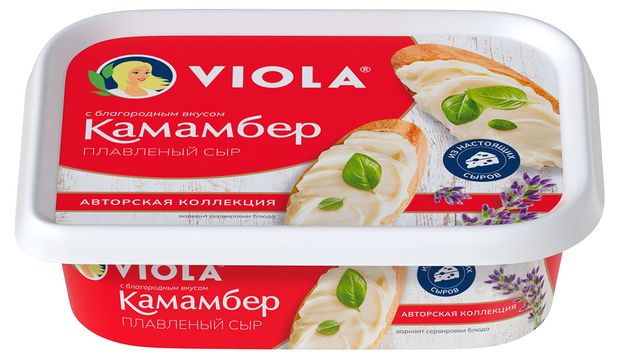 Сыр плавленый со вкусом Камамбер Viola 35 БЗМЖ 190 г 140₽