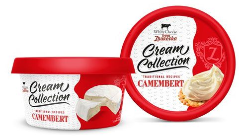 Сыр плавленый Камамбер WhiteCheese from Zhukovka 28% БЗМЖ, 125 г