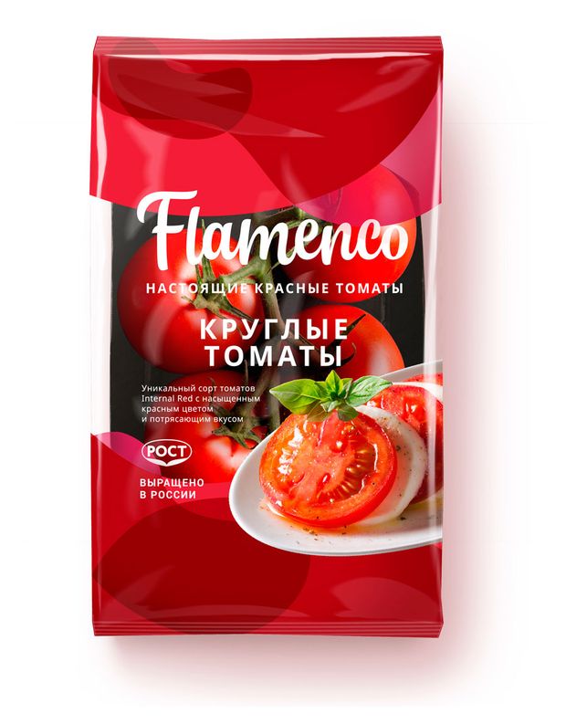 Томаты Фламенко круглые 450 г 270₽