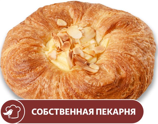 Розан АШАН на сливочном масле с ванильным кремом 120 г 75₽