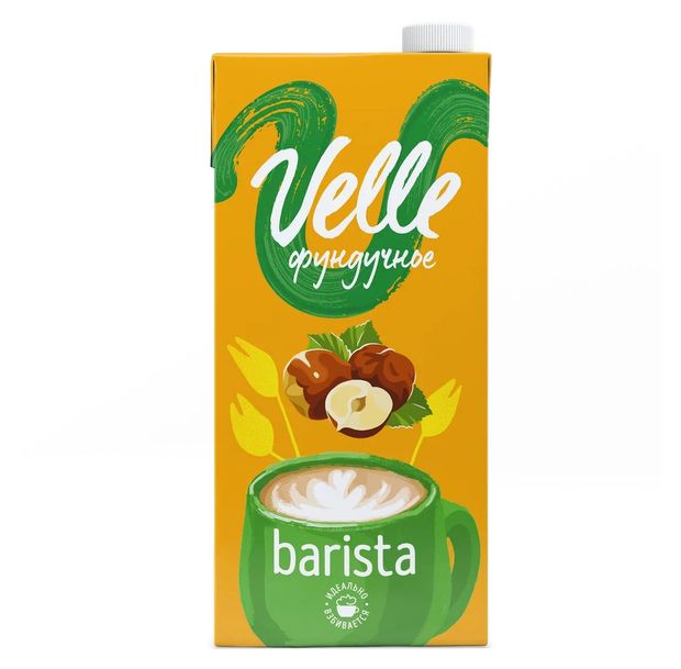 Напиток на растительной основе Velle Vegan Professional соевый фундук для латте 3 1 л 175₽