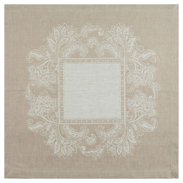 Салфетка сервировочная Pole Kvetak полульняная жаккардовая Беларусь, 45x45 см