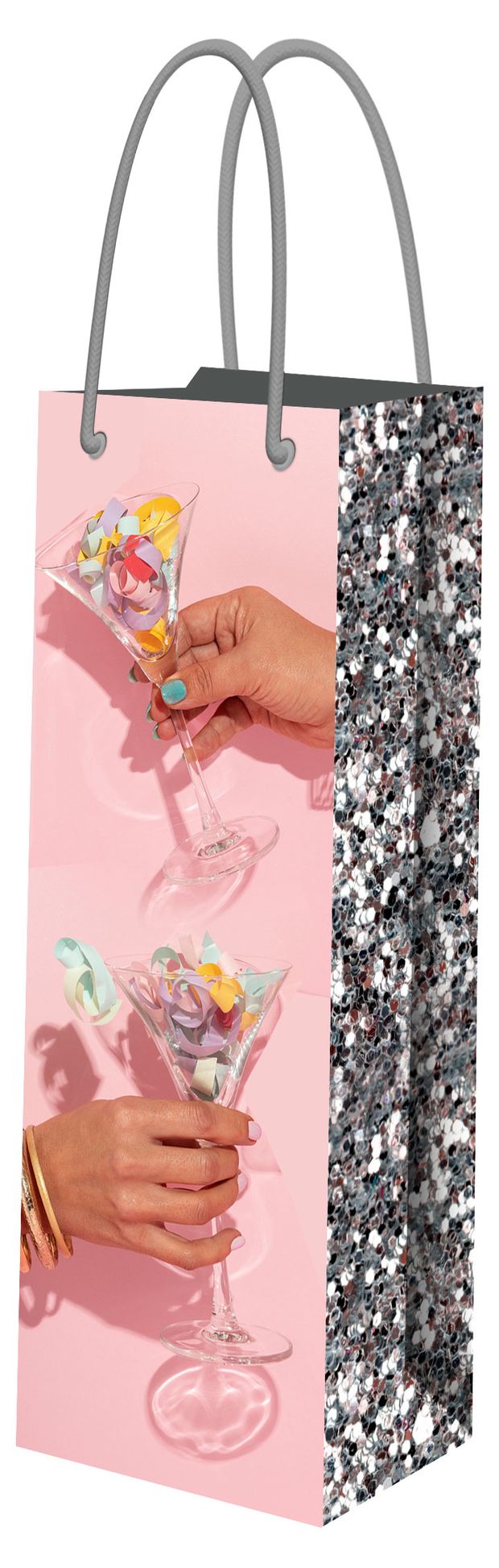 Пакет подарочный бумажный Феникс-Презент, 13x36 см