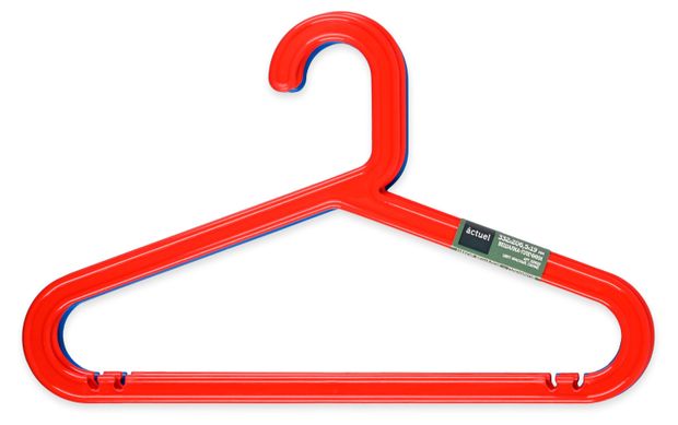 Вешалки-плечики Actuel для мальчиков 332х206,5х19 мм, 4 шт