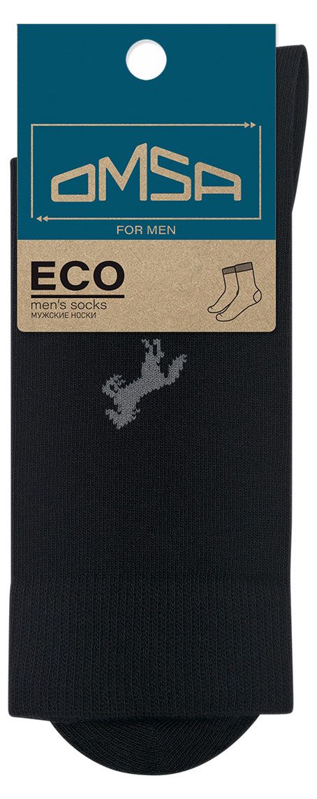 Носки мужские OMSA for MEN Eco 405 Nero, р. 42-44
