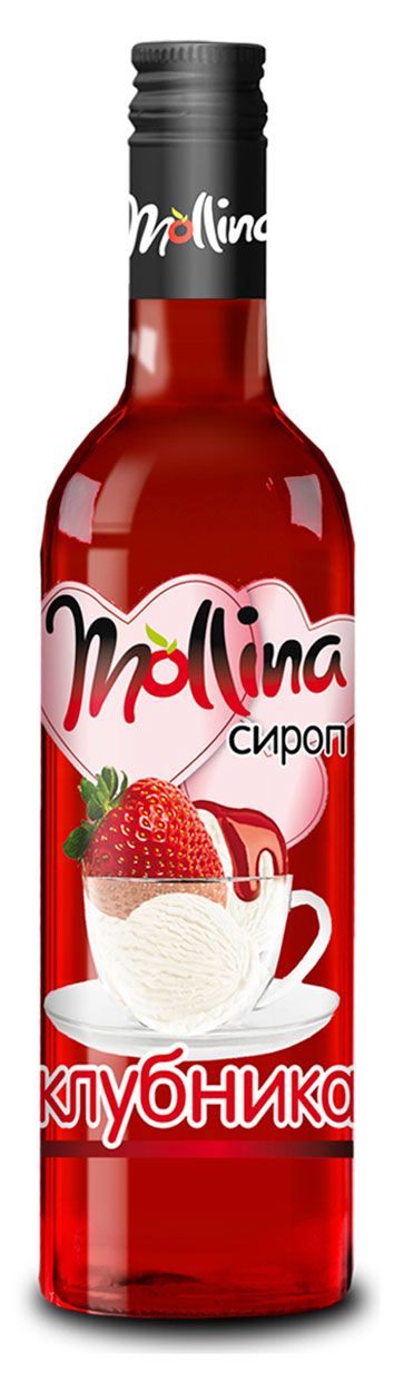 Сироп Mollina клубничный, 345 г