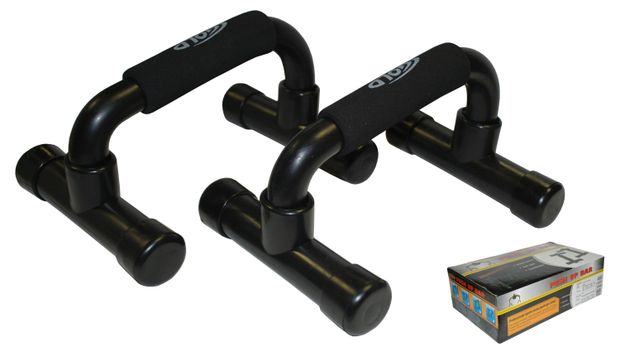 Упоры для отжиманий Gold с неопреновыми ручками нагрузка 100 кг 540₽