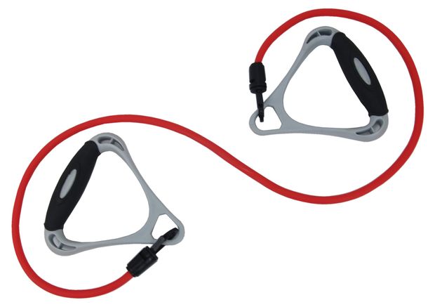 Эспандер HAWK с тремя жгутами по 120 см с регулируемой нагрузкой 6,5-13,5 кг в ассортименте