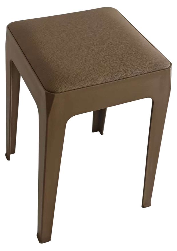 Табурет Actuel коричневый, 33х33х46 см