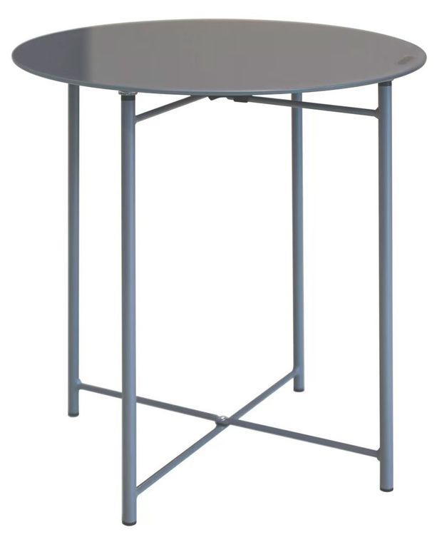 Стол журнальный Actuel стекло серый, 42x42x45 см