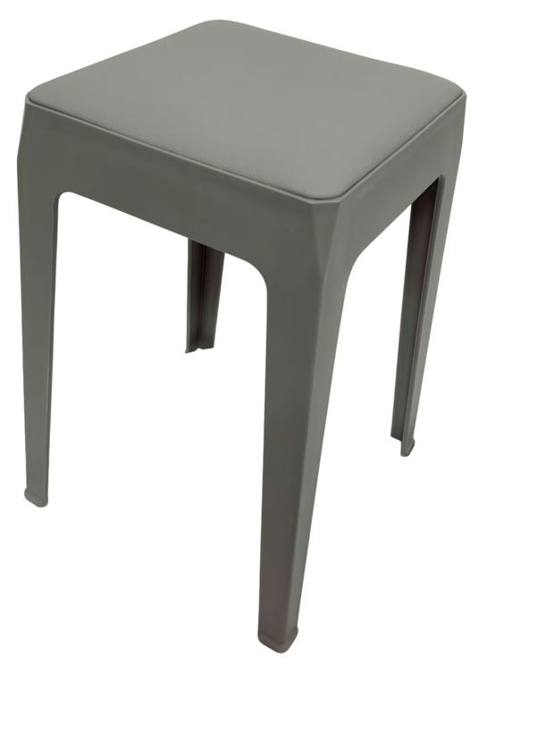 Табурет Actuel серый, 33х33х46 см