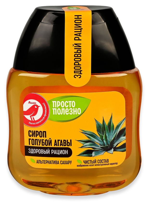 Сироп голубой агавы АШАН Красная птица, 240 мл