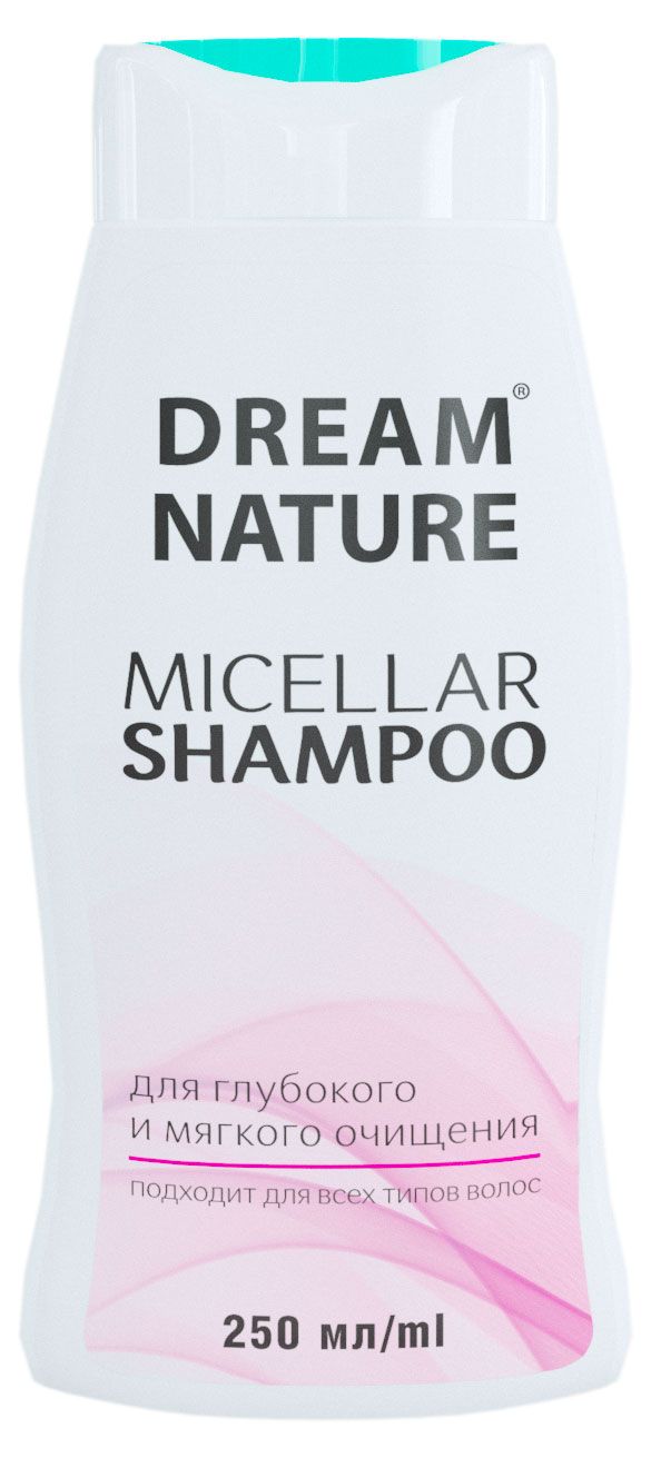 Шампунь для всех типов волос Dream Nature Мицеллярный, 250 мл