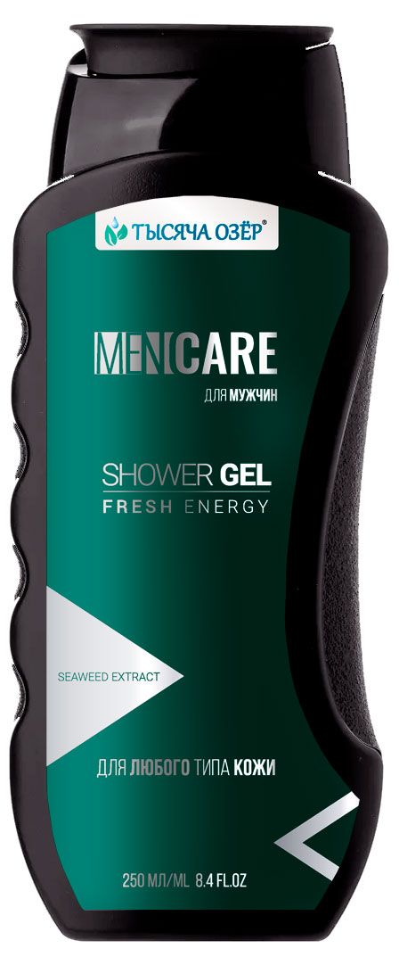 Гель для душа Тысяча Озёр с водорослями 250 мл 130₽