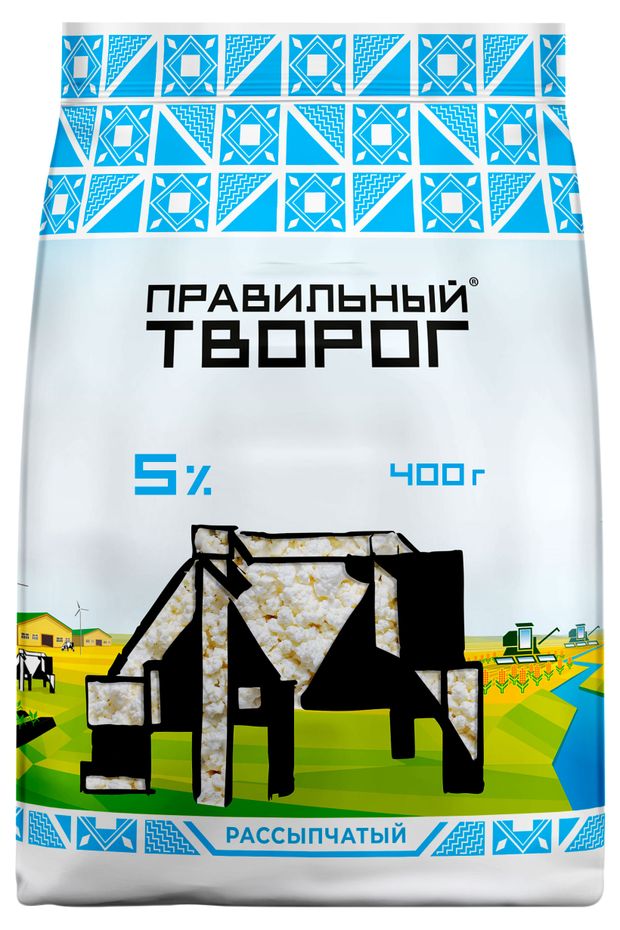 Творог Правильный Творог 5 ГОСТ БЗМЖ 400 г 170₽