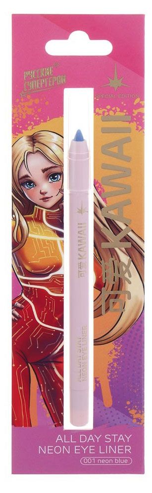 Карандаш для глаз устойчивый ЮниLook Русские Супергерои Заря Каваи, 1 шт в ассортименте