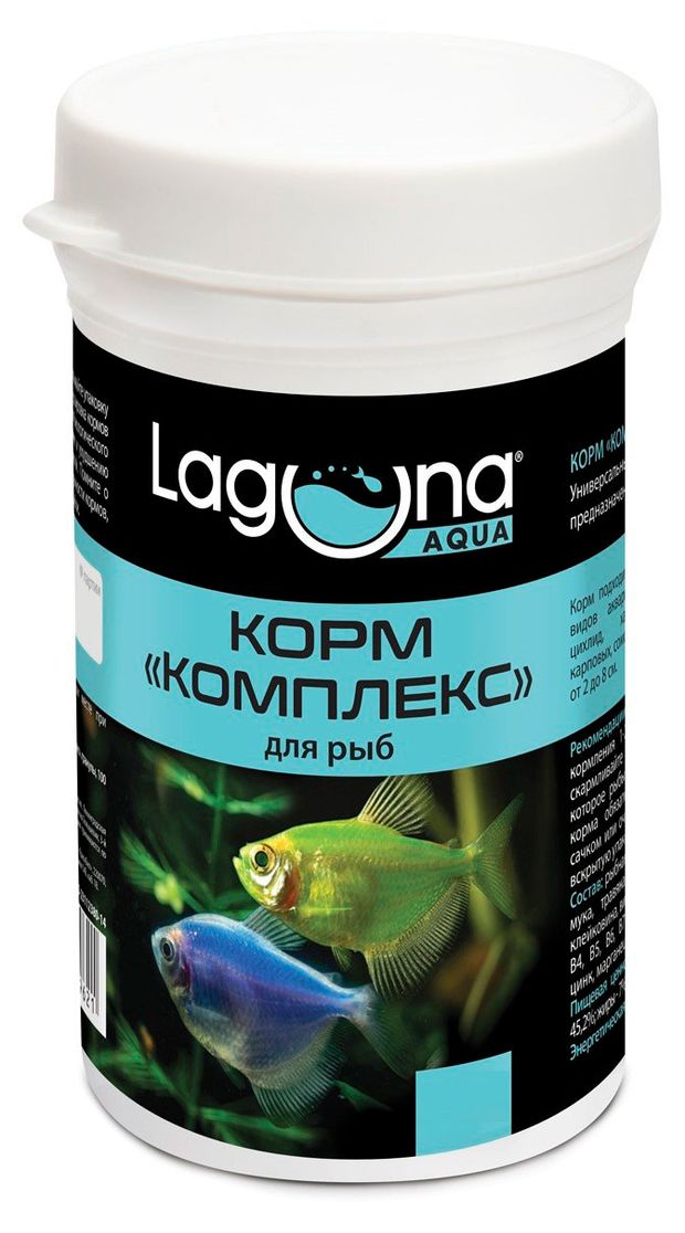 Корм для рыб Laguna AQUA Комплекс 40 г 290₽