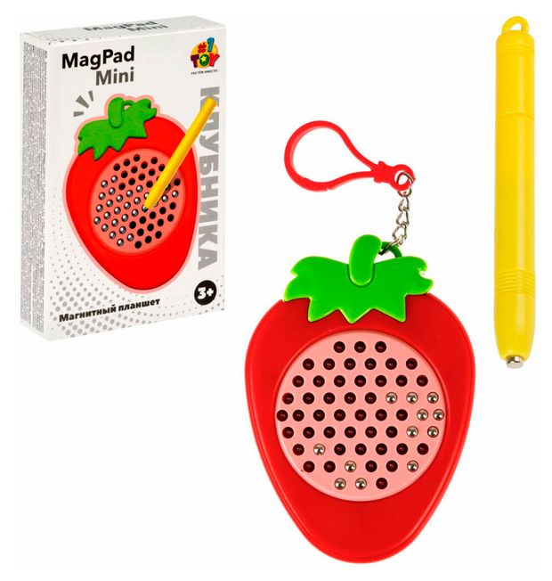 Планшет магнитный 1TOY, 11х7 см 1 шт в ассортименте