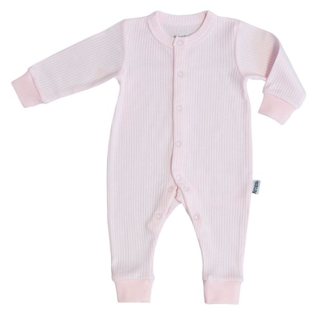 Комбинезон для новорожденных Амелли розовый, размер 68