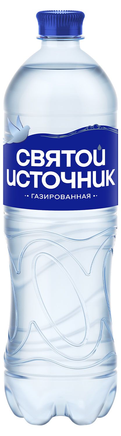 Вода питьевая Святой Источник газированная 15 л 58₽