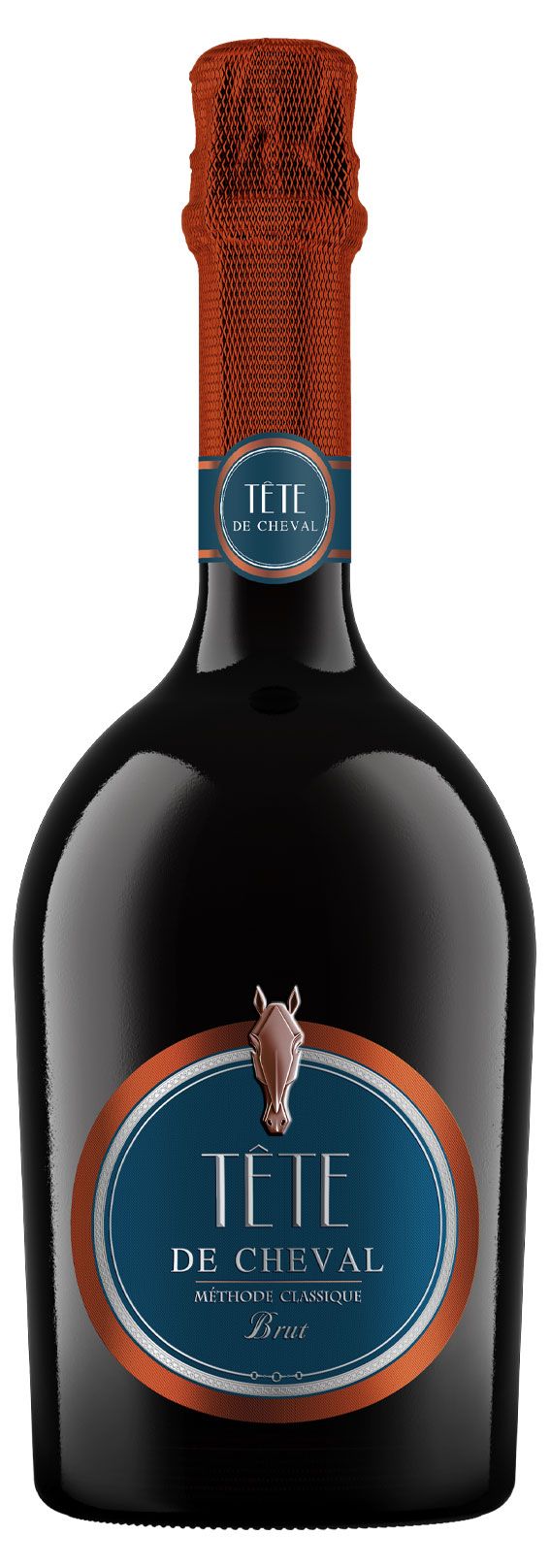 Игристое вино Tete de Cheval белое брют Россия, 0,75 л