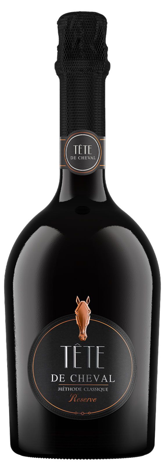 Игристое вино Tete de Cheval белое брют Россия, 0,75 л
