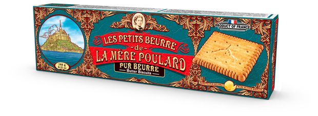 Печенье песочное La Mere Poulard на сливочном масле Франция, 145 г