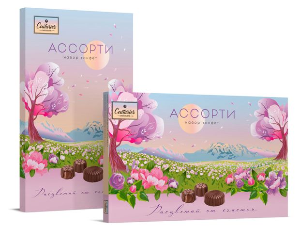 Конфеты Couturie Расцветай от счастья ассорти, 250 г