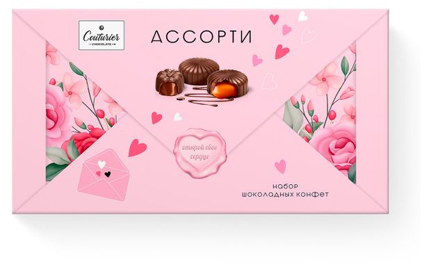 Конфеты Couturie Конверт ассорти, 130 г