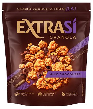 Гранола ExtraSi с молочным шоколадом, 300 г
