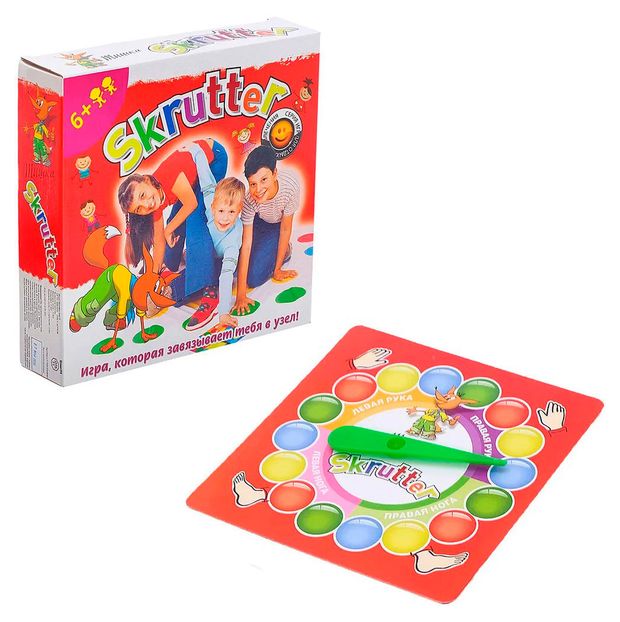 Игра детская комнатная Skrutter с напольным игровым ковриком 175х120 см