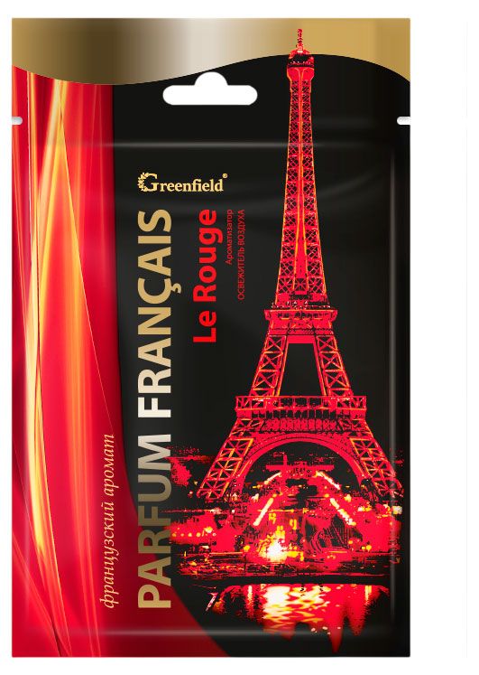 Ароматизатор освежитель воздуха Greenfield Parfum Francais le rouge 15 г 80₽
