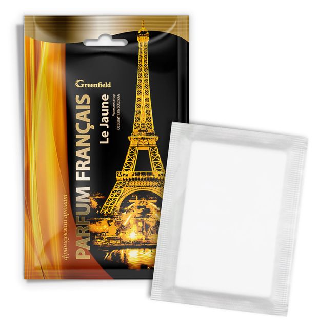 Ароматизатор освежитель воздуха Greenfield Parfum Francais Le Jaune 15 г 80₽