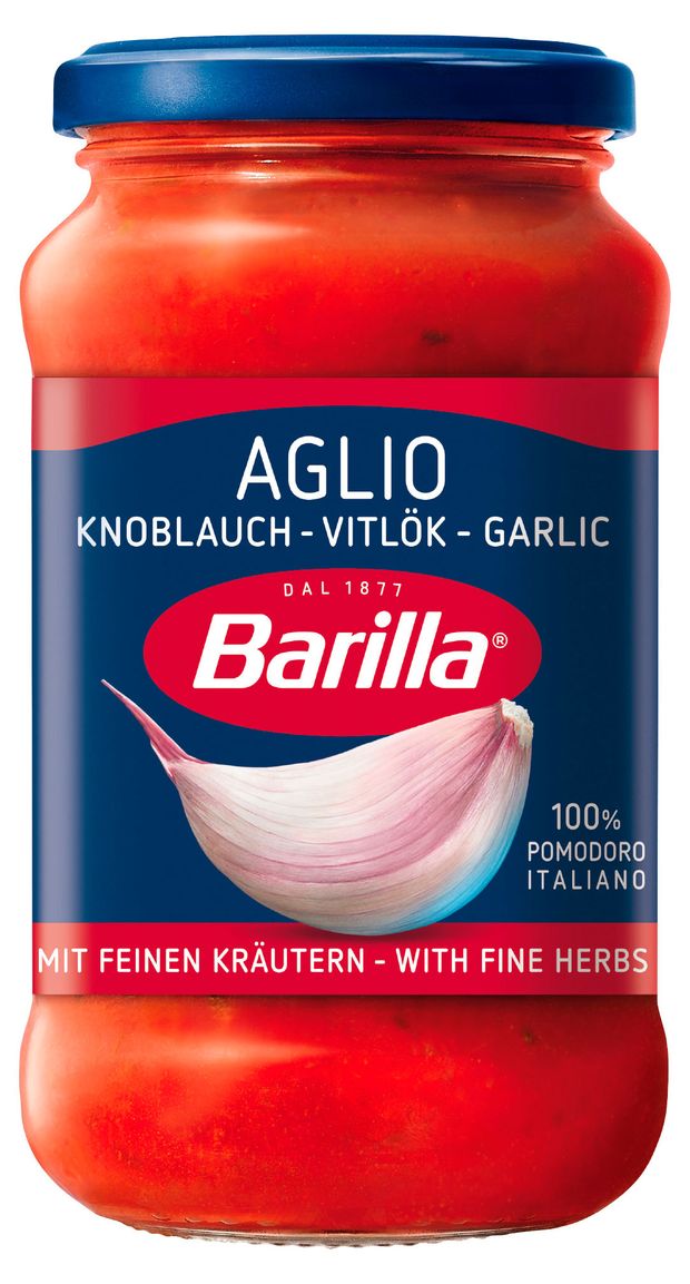 Соус Barilla томатный с чесноком и травами Италия 400 г 270₽