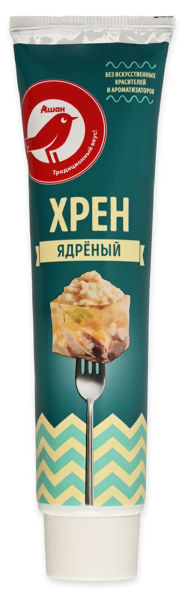 Хрен АШАН Красная птица Ядреный, 180 г