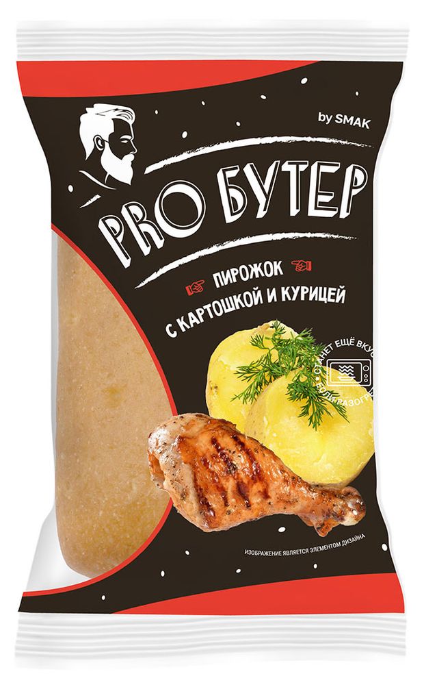 Пирожок Смак с картошкой и курицей, 90 г
