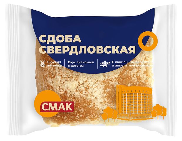 Сдоба Смак свердловская, 100 г
