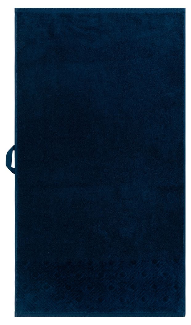 Полотенце махровое Actuel синие 50х90 см 380₽