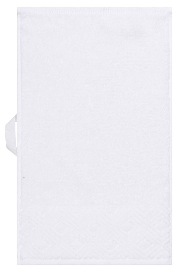 Полотенце махровое Actuel белое, 30х50 см