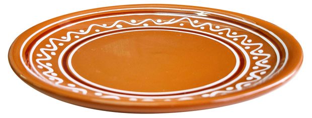 Тарелка сервировочная Псковский гончар керамическая, 20,5 см