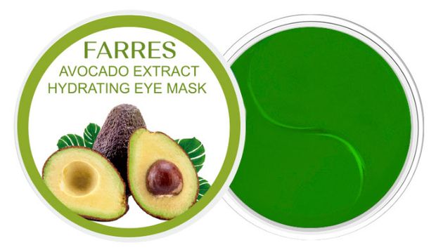 Патчи для глаз Farres гидрогелевые с экстрактом авокадо 60 шт 570₽