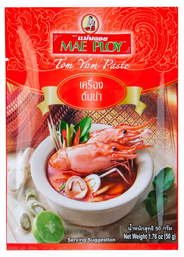 Паста Том Ям Mae Ploy Таиланд 50 г 110₽
