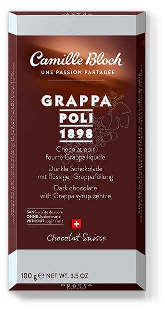Шоколад горький Camille Bloch с граппой Швейцария, 100 г