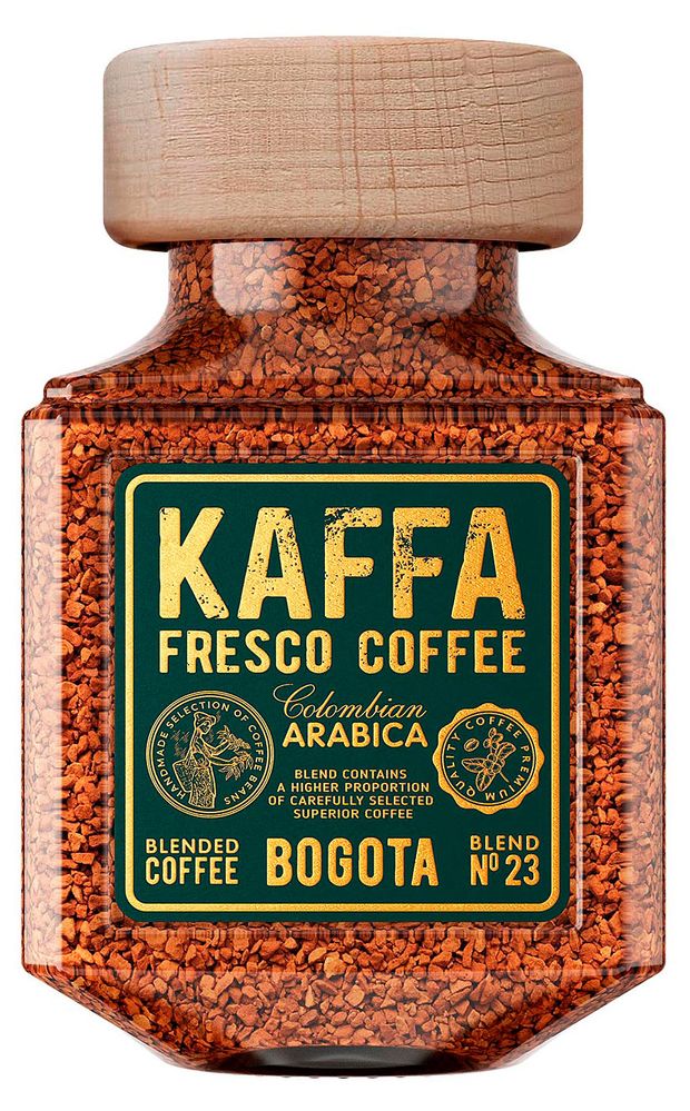 Кофе растворимый Kaffa Fresco Bogota, 100 г
