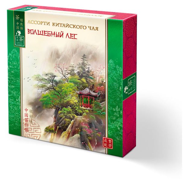 Набор чая Green Panda Ассорти Волшебный лес, 4х5 шт