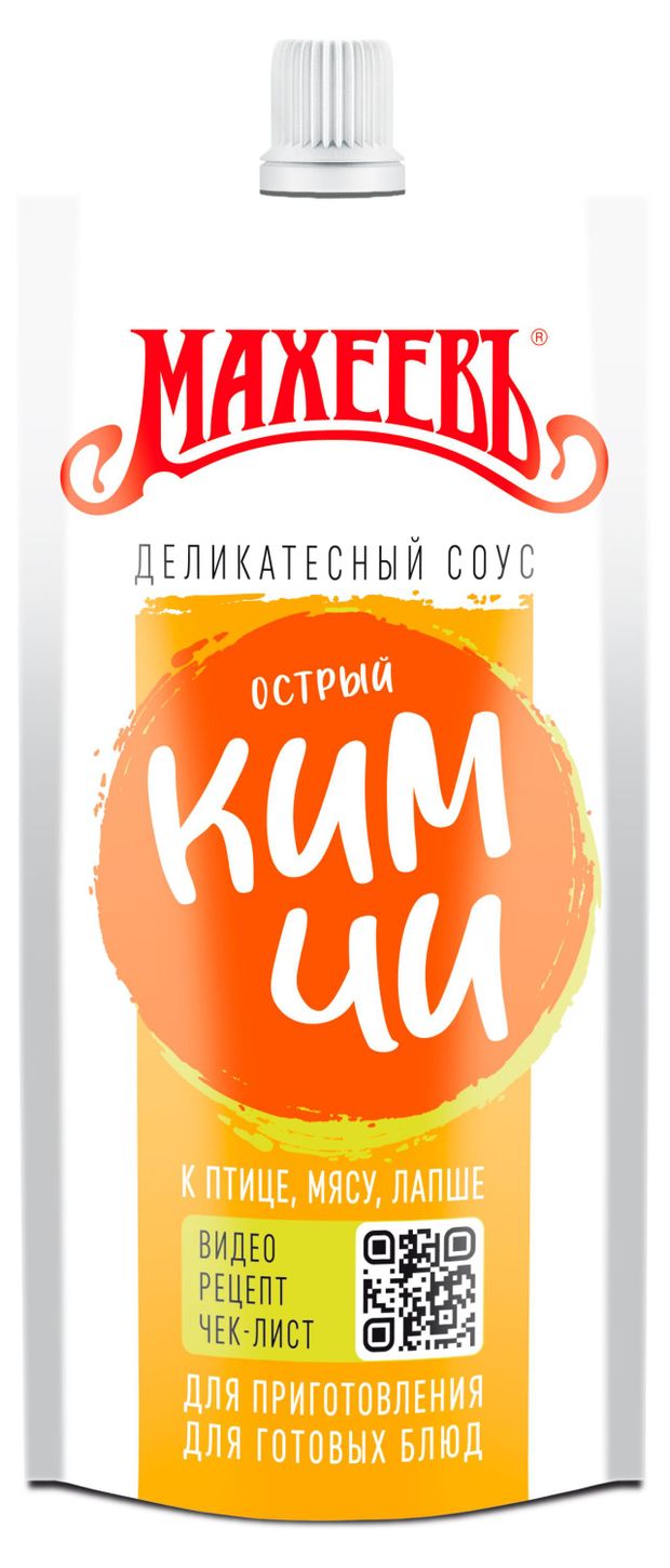 Соус МАХЕЕВЪ Кимчи острый 140 г 90₽